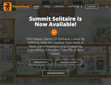 Tablet Screenshot of gamecloudstudios.com